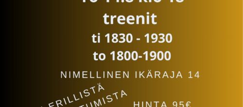 Kuntonyrkkeilyn peruskurssi alkaa 14.8. torstaina kello 18.00 !